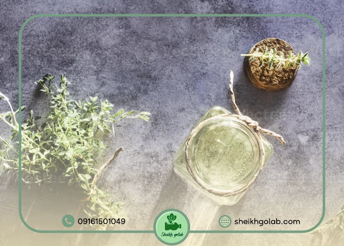 ترکیبات مؤثر عرق آویشن