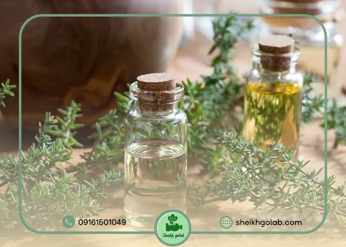 طرز مصرف عرق آویشن برای ضدعفونی بدن